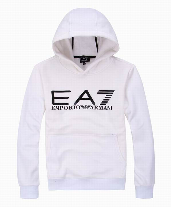 Sweat à Capuche Armani EA7 Homme Pas Cher